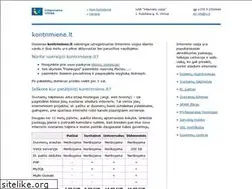 Sites similar to kontrimiene.lt