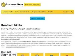 Sites similar to kontrola-tiketu.cz