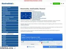 Sites similar to kontroliniai.lt