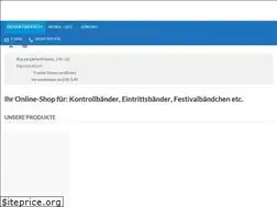 Sites similar to kontrollband-shop24.de