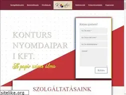 Sites similar to kontursnyomda.hu