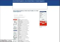 Sites similar to konutkredisihesaplama.net