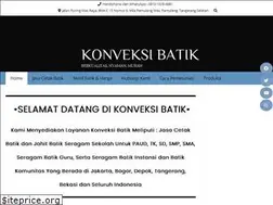 Sites similar to konveksibatik.com