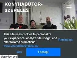Sites similar to konyhabutorszereles.hu