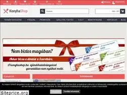 Sites similar to konyhashop.hu