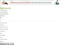 Sites similar to konyv.de