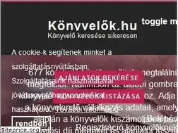 Sites similar to konyvel.net