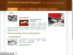 Sites similar to konyvelo-kereso.hu