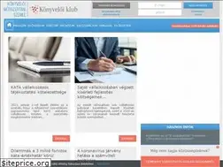 Sites similar to konyveloiklub.hu