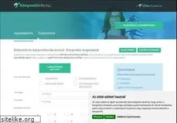Sites similar to konyveloinfo.hu