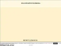 Sites similar to konyveloirodafelgyo.hu