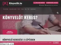 Sites similar to konyvelok.hu