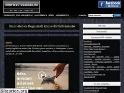 Sites similar to konyvelotudakozo.hu