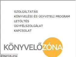 Sites similar to konyvelozona.hu