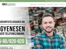 Sites similar to konyvfelvasarlo.hu