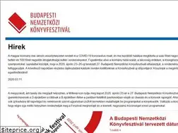 Sites similar to konyvfesztival.com