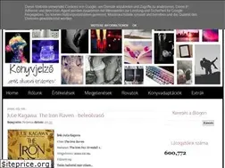 Sites similar to konyvjelzobloog.blogspot.com