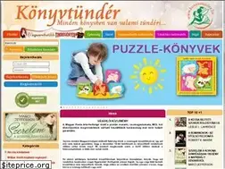 Sites similar to konyvtunder.hu