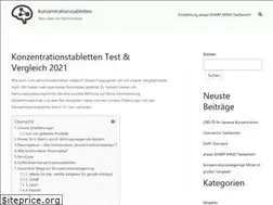 Sites similar to konzentrations-tabletten.de