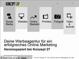 Sites similar to konzept27.de