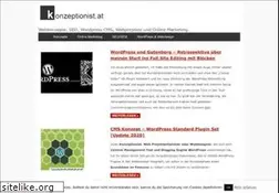 Sites similar to konzeptionist.at