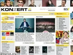 Sites similar to konzertkasse.de