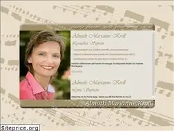 Sites similar to konzertsaengerin.de