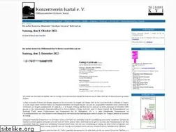 Sites similar to konzertverein-isartal.de