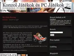 Sites similar to konzol-pc-jatekok.blog.hu