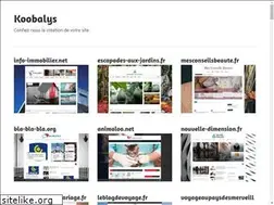 Sites similar to koobalys.fr