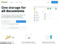 Sites similar to koofr.eu
