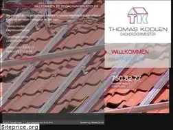 Sites similar to koolen-dach.de