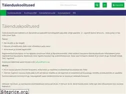Sites similar to koolitus.edu.ee