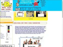 Sites similar to koolsign.com