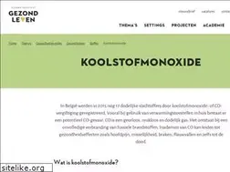 Sites similar to koolstofmonoxide.be