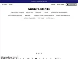 Sites similar to koompliments.ch