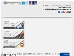 Sites similar to koonsofculpeper.com