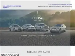 Sites similar to koonssilverspringlincoln.com