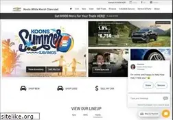 Sites similar to koonswhitemarshchevy.com