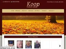 Sites similar to koopfuneralhome.com
