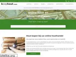 Sites similar to koophout.com