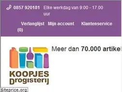 Sites similar to koopjesdrogisterij.nl