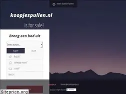 Sites similar to koopjespullen.nl