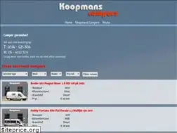 Sites similar to koopmans-campers.nl