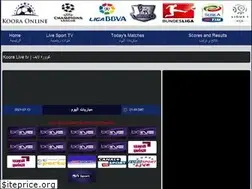 Sites similar to koora-live.info