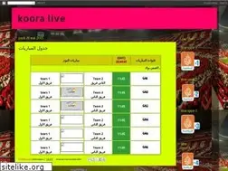 Sites similar to kooralive.blogspot.com