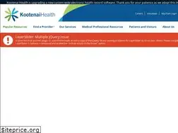 Sites similar to kootenaihealth.org