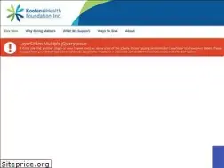 Sites similar to kootenaihealthfoundation.org