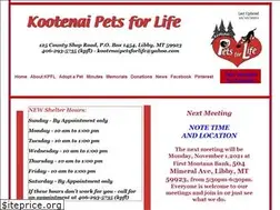Sites similar to kootenaipetsforlife.com