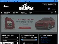 Sites similar to kootenaychrysler.com